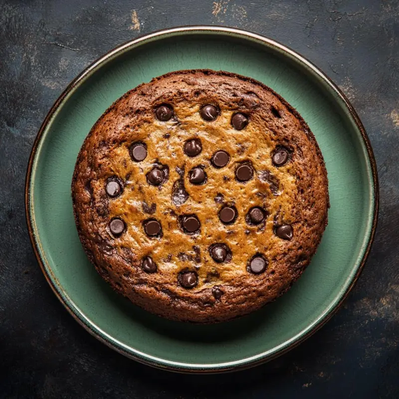 Quick & Easy Super Moist Banana Chocolate Chip Cake in 1 Hour